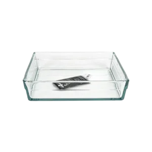 Pasabahce glass 28x28x5cm squared shaped pyrex oven dish