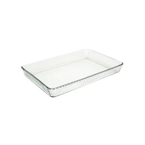 Pasabahce glass 37x24x4cm pyrex rectangular shaped oven dish