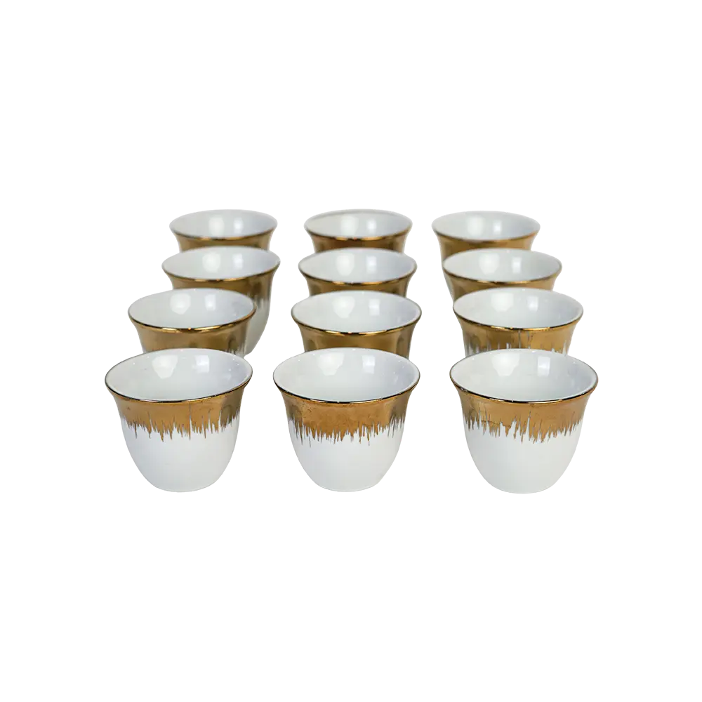 Porcelain-12Pcs-White-&-Gold-Coffee-Cups2 Porcelain 12pcs white & gold coffee cups2