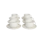 Porcelain-6Pcs-Ribbed-Design-White-&-Gold-Coffee-Cups2 Porcelain 6pcs ribbed design white & gold coffee cups2