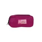 Pronto 2 zippers magenta pencil case
