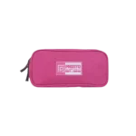 Pronto 2 zippers pink pencil case