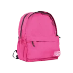 Pronto 43cm 3 black zippers fuchsia backpack