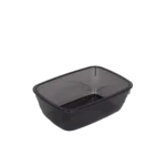 Qlux 3pcs black storage box set1