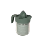 Sarina 425ml green citrus juicer with handle