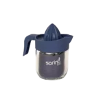 Sarina 425ml navy blue citrus juicer with handle