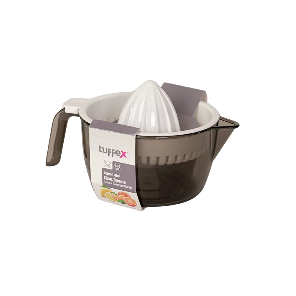 Tuffex 600ml black citrus juicer