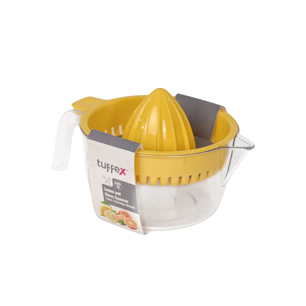 Tuffex 600ml transperent citrus juicer