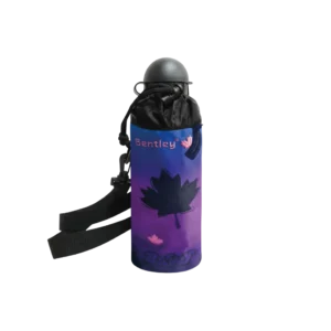 Bentley 2544 water bottle with maple leaf design case