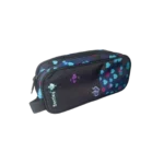 Bentley 2549 hearts design 2 zippers pencil case