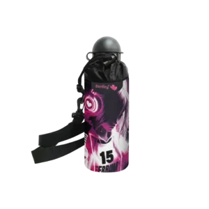 Bentley 2552 water bottle with girl design case