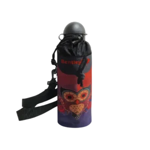 Bentley 2556 water bottle with owl design case