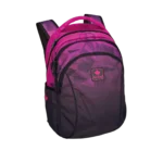 Bentley 2567 black & magenta 3 zippers 45cm backpack