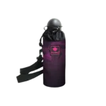 Bentley 2568 water bottle with black & magenta case