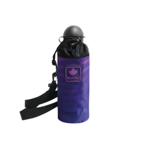 Bentley 2572 water bottle with purple case