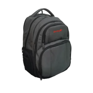 Bentley 2580 grey & black 4 zippers 46cm backpack