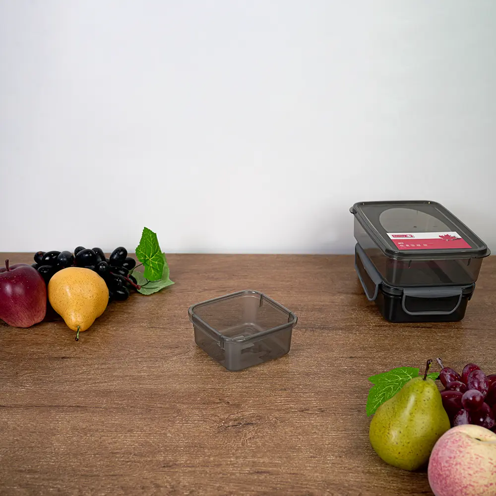 Bentley-380ml-Square-Black-Lunch-Box1 Bentley 380ml square black lunch box1