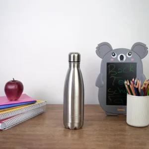 Bentley stainless silver 700ml water bottle