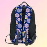 Bodypack-4pcs-Flowers-Design-Large-Navy-Blue-Backpack-Set2 Bodypack 4pcs flowers design large navy blue backpack set2