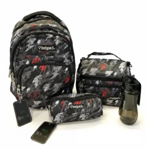 Bodypack 4pcs lightning bolts large backpack set