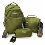 Bodypack 4pcs olive green large backpack set