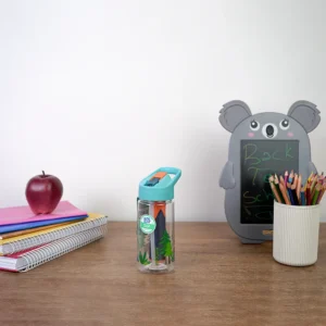 Cool gear 414ml cedar design blue water bottle