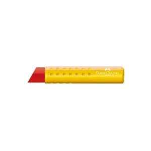 Faber castell 182334 red & yellow eraser