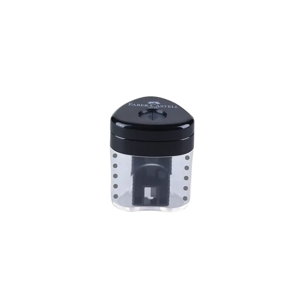 Faber-Castell-183401-Dots-Design-Mini-Black-Sharpener Faber castell 183401 dots design mini black sharpener