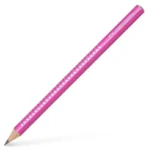 Faber castell jumbo sparkle pink graphite pencil