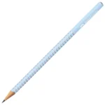 Faber castell sparkle baby blue graphite pencil