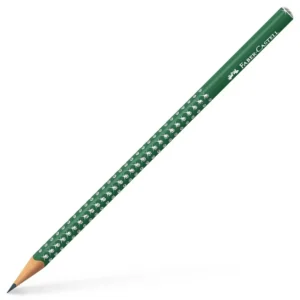 Faber castell sparkle green graphite pencil