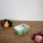 Hobby life 14.5x20x7.4cm olive green lunch box