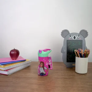 Maped 871297 stainless 430ml fuchsia water bottle