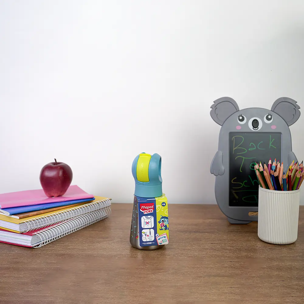 Maped-873001-Stainless-350ml-Cat-Design-Water-Bottle Maped 873001 stainless 350ml cat design water bottle