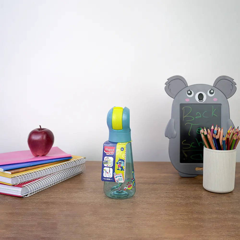 Maped 873101 550ml cat design water bottle