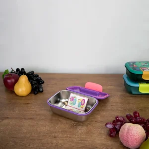 Maped 874002 cat design 900ml stainless lunch box1