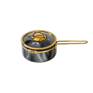 Momaz german diamond 18cm casserole with glass lid