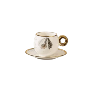 Momaz nasma 12pcs coffee cup set with saucers