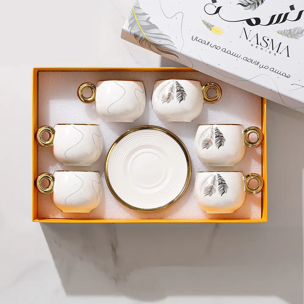 Momaz nasma 6pcs tea cup set with saucers2