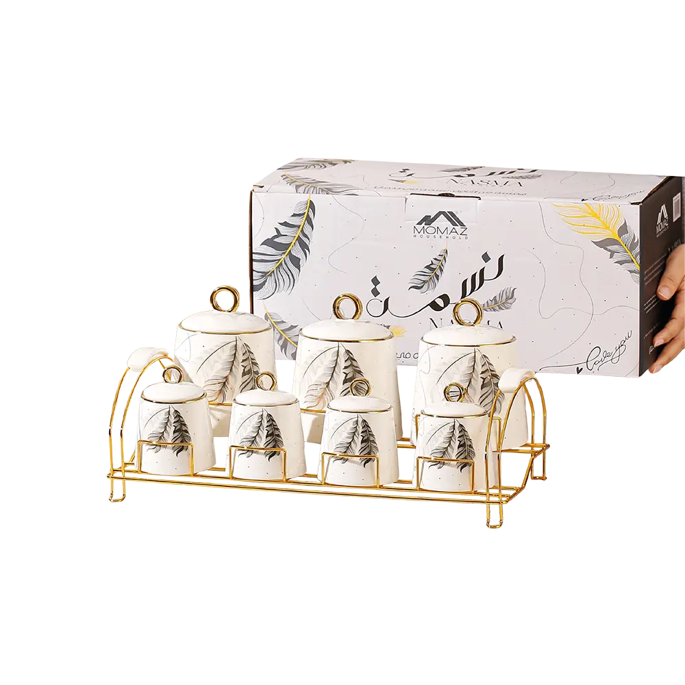 Momaz nasma 7pcs spice jar set