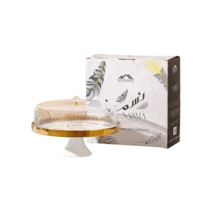 Momaz nasma cake stand with dome cover