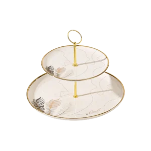 Momaz nasma two tier serving stand