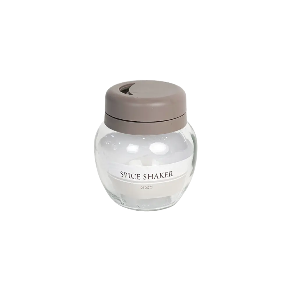 Qlux 0.12l glass troya beige spices shaker