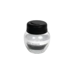 Qlux 0.12l glass troya black spices shaker