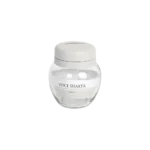 Qlux 0.12l glass troya white spices shaker