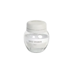 Qlux 0.12l glass troya white spices shaker