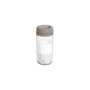 Qlux 245ml glass troya beige spices shaker