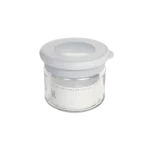 Qlux flat 300ml jar with grey lid