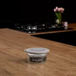 Qlux-Flat-415ml-Saver-Box-with-Beige-Lid1 Qlux flat 415ml saver box with beige lid1