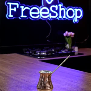 Red copper 0.25 coffee pot1